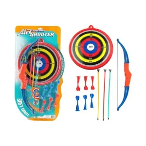 12pce 2 In 1 Archery and Dart Board Set 66cm