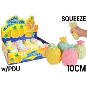 1pce squishy Beads Pineapple 4Asst