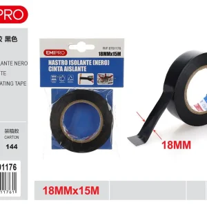 BLACK INSULATING TAPE 18MM*15M