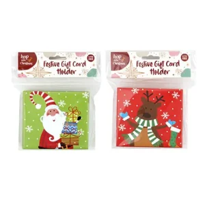 Christmas Gift Card Tin Holder