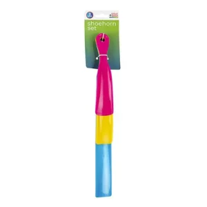 Feet Shoe Horn 3 Sizes Asstd Cols