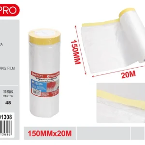 PAINT PLASTIC DROP SHEET 150MM*20M