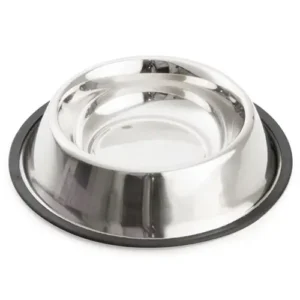 Pet Bowl Stainless Steel 21cm Anti Skid