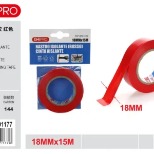 RED INSULATING TAPE 18MM*15M