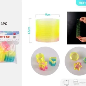 Rainbow Slinky Party Toy 5cmx4.5cm