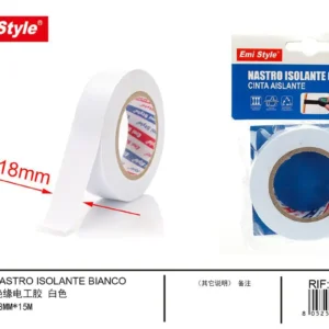 WHITE INSULATING TAPE 18MM*15M