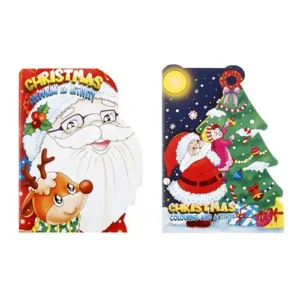 Christmas Kids Colouring Activity Book A4
