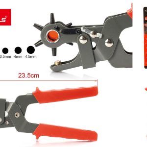 Revolving Adjustable Leather Belt Hole Punch Tool