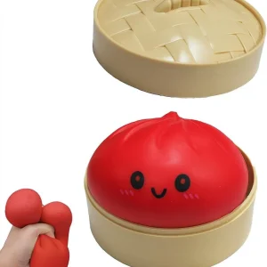 Dumpling Squeeze Stress Ball Fidget Toy